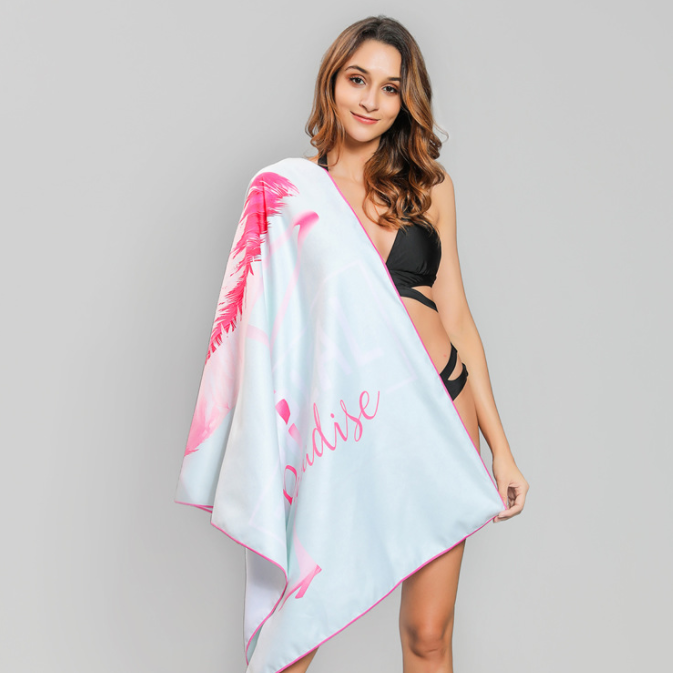 Asciugamano Spiaggia Microfibra Ultraleggero 178x80cm - Asciugatura Rapida, Per Nuoto, Fitness, Viaggi - Foto 6