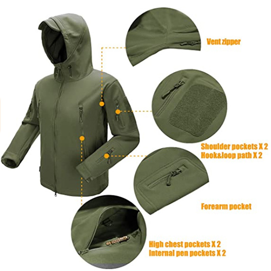 Jaket Softshell Ringan