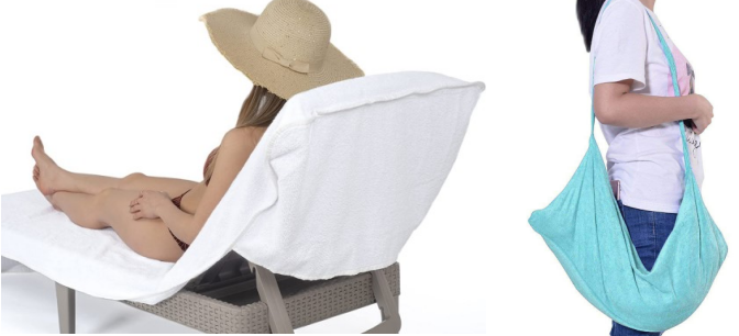 Cotton Beach Chair Towel