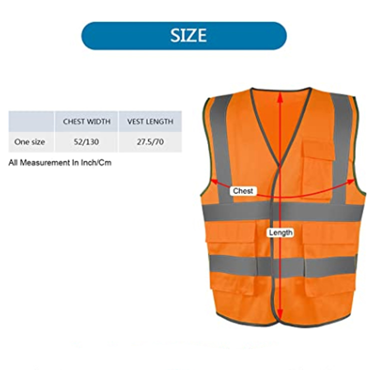 Reflektive Led Safety Vest